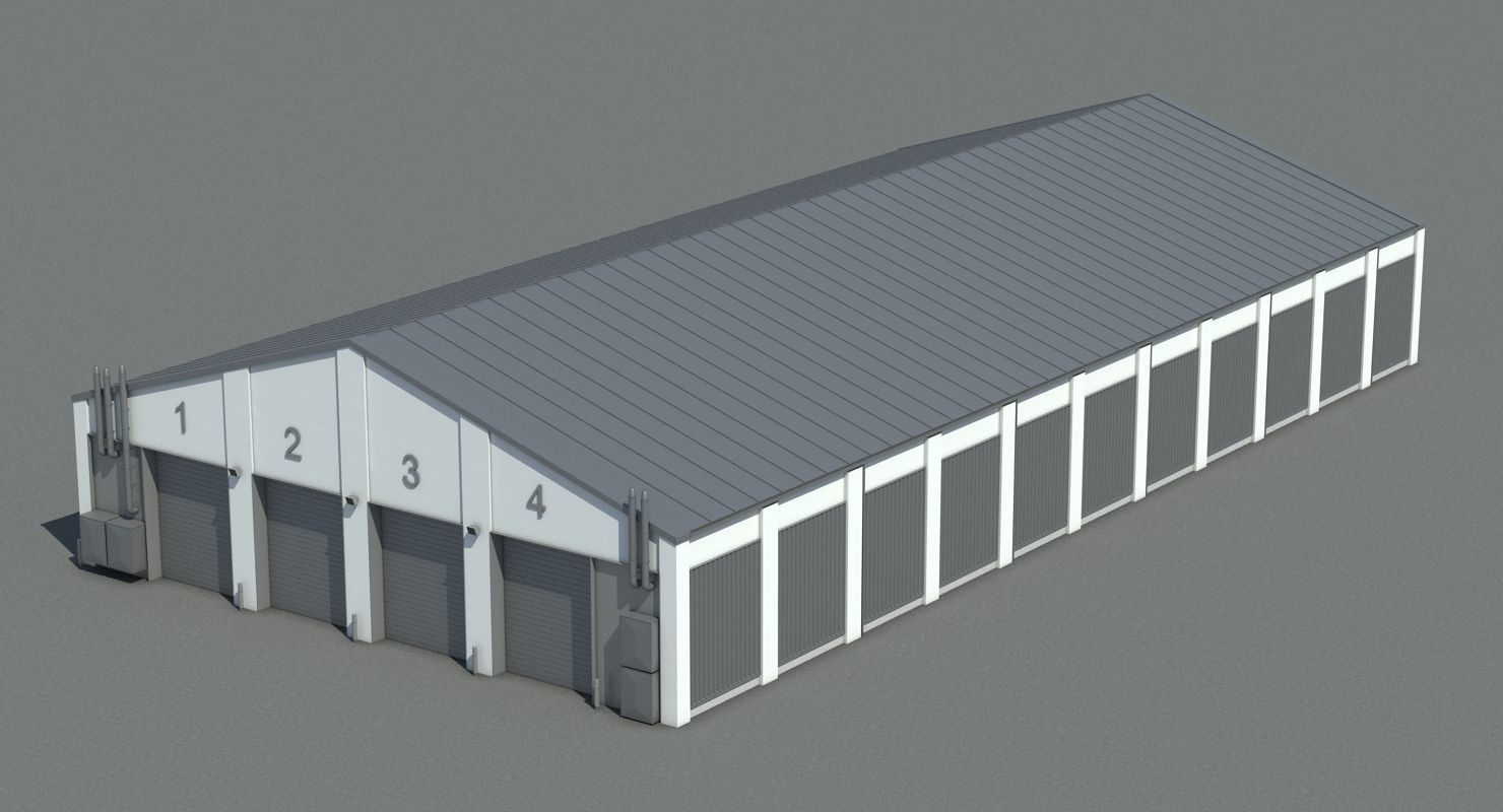 Warehouse 11 3D model_7