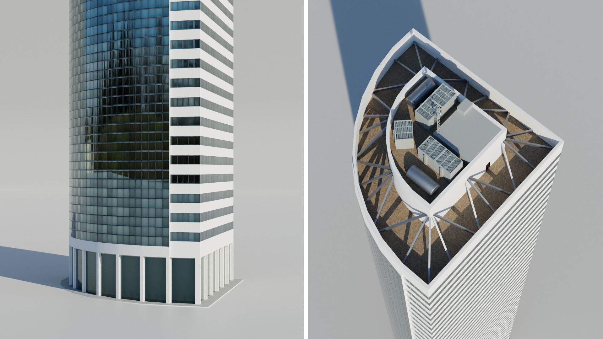 NYC Tall Skyscrapers v4 Low-poly 3D model_46