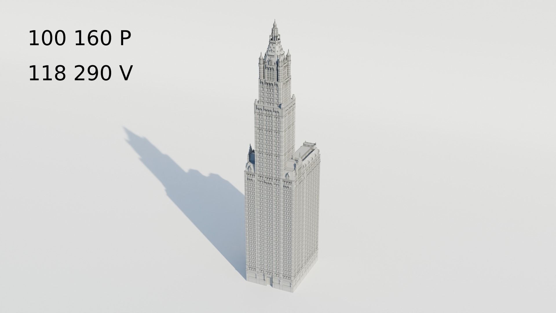 NYC Tall Skyscrapers v4 Low-poly 3D model_11