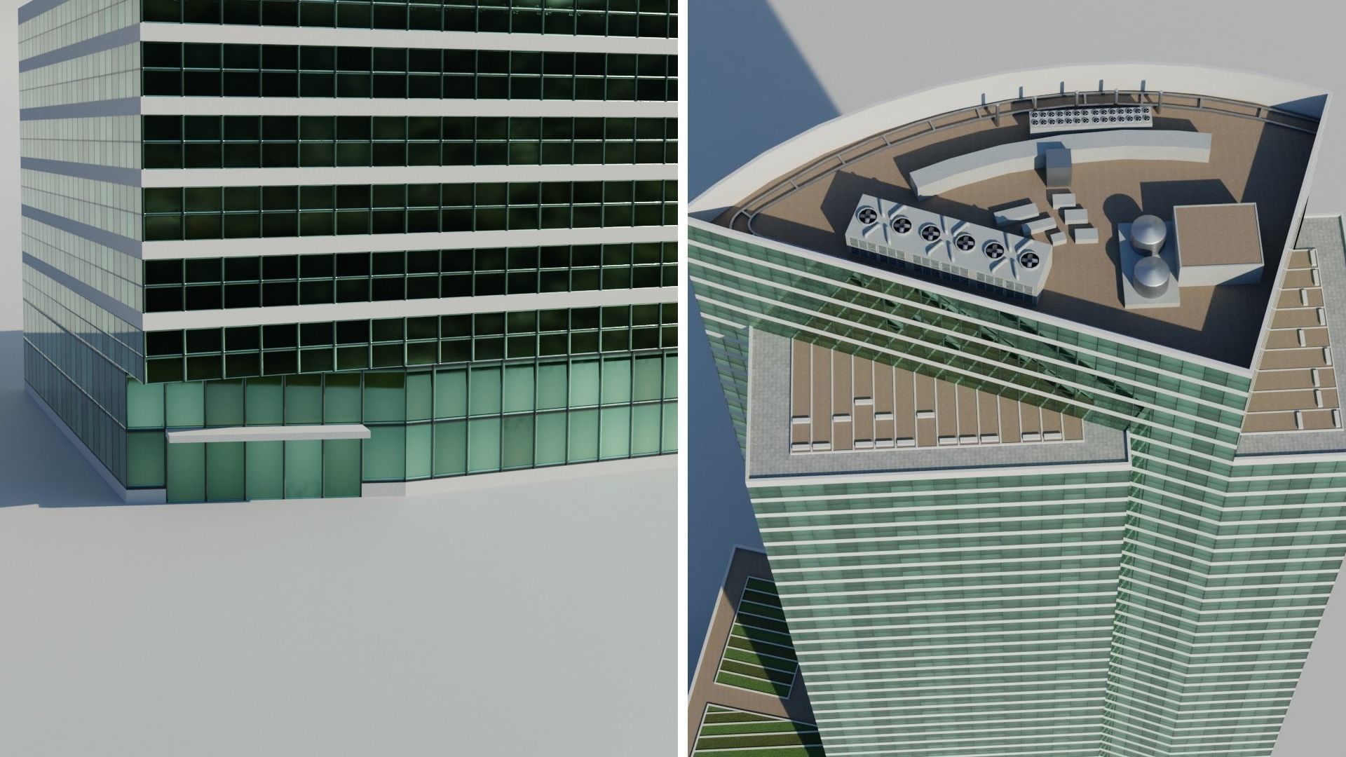 NYC Tall Skyscrapers v4 Low-poly 3D model_22