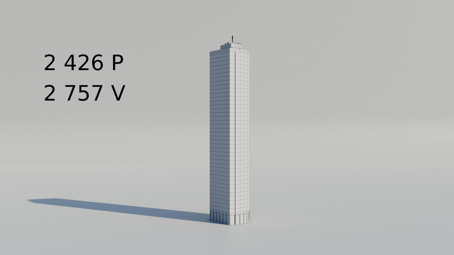 NYC Tall Skyscrapers v4 Low-poly 3D model_47