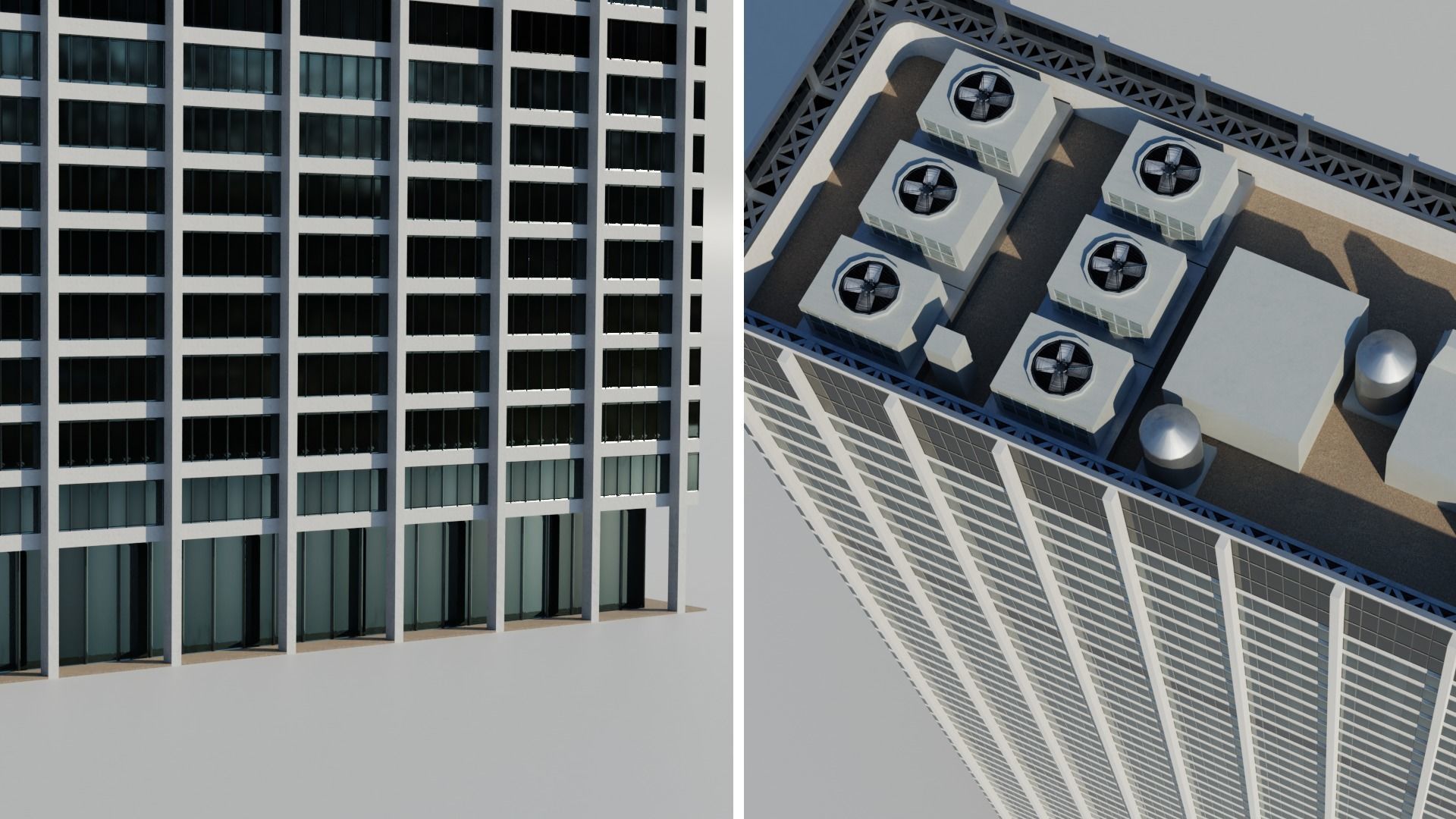 NYC Tall Skyscrapers v4 Low-poly 3D model_31