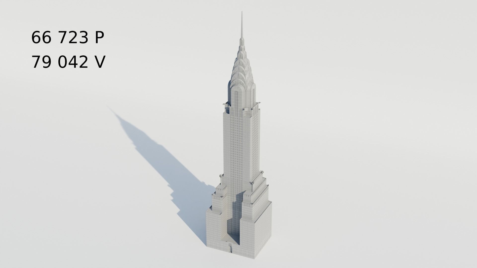 NYC Tall Skyscrapers v4 Low-poly 3D model_8