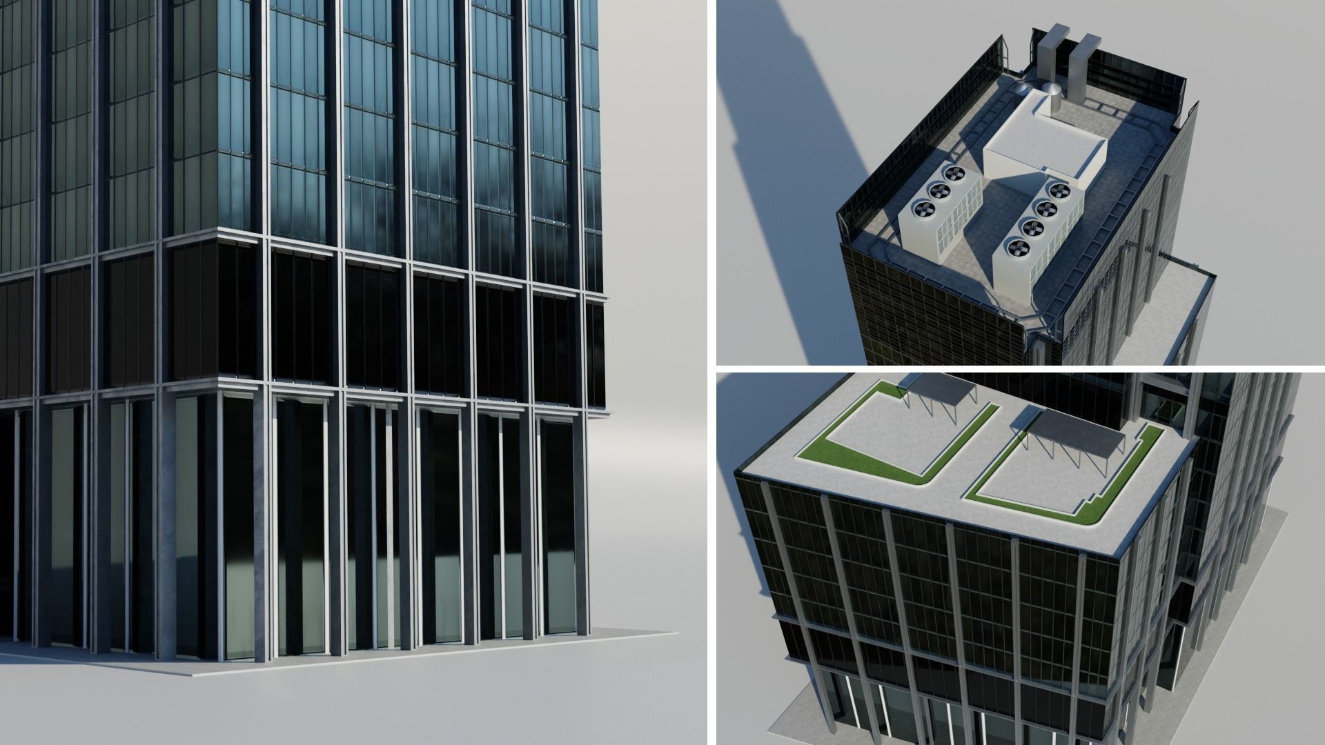 NYC Tall Skyscrapers v4 Low-poly 3D model_34