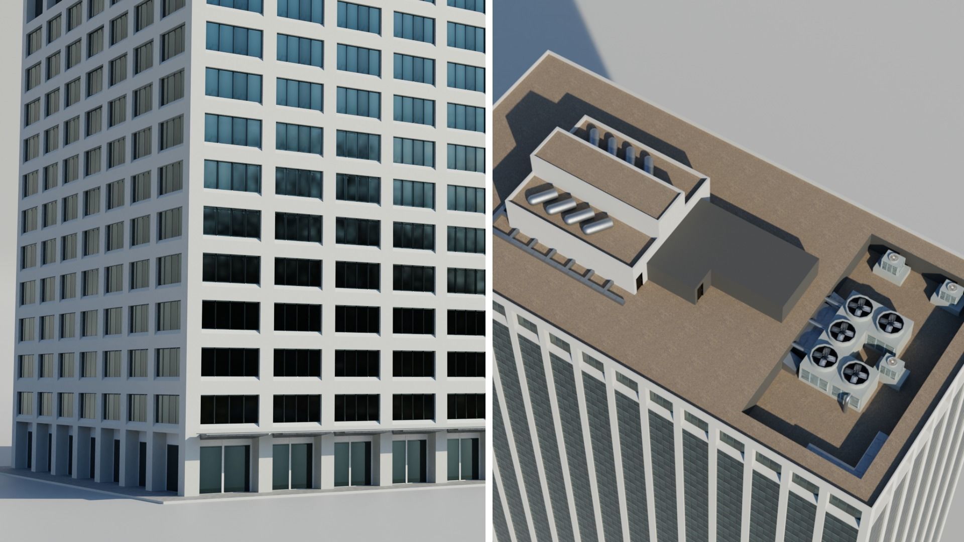 NYC Tall Skyscrapers v4 Low-poly 3D model_40