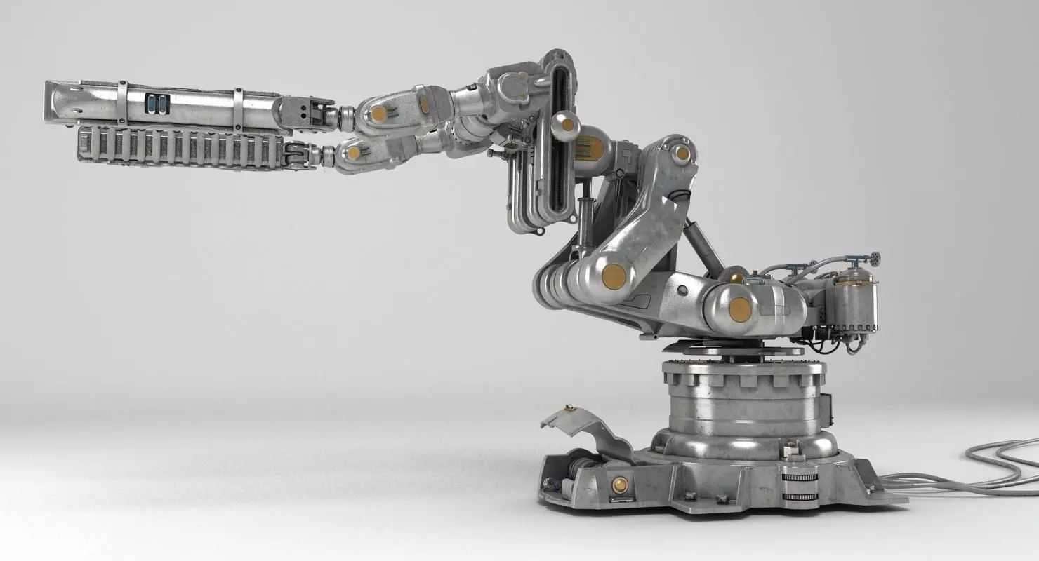 Robot Arm 2 3D model_0