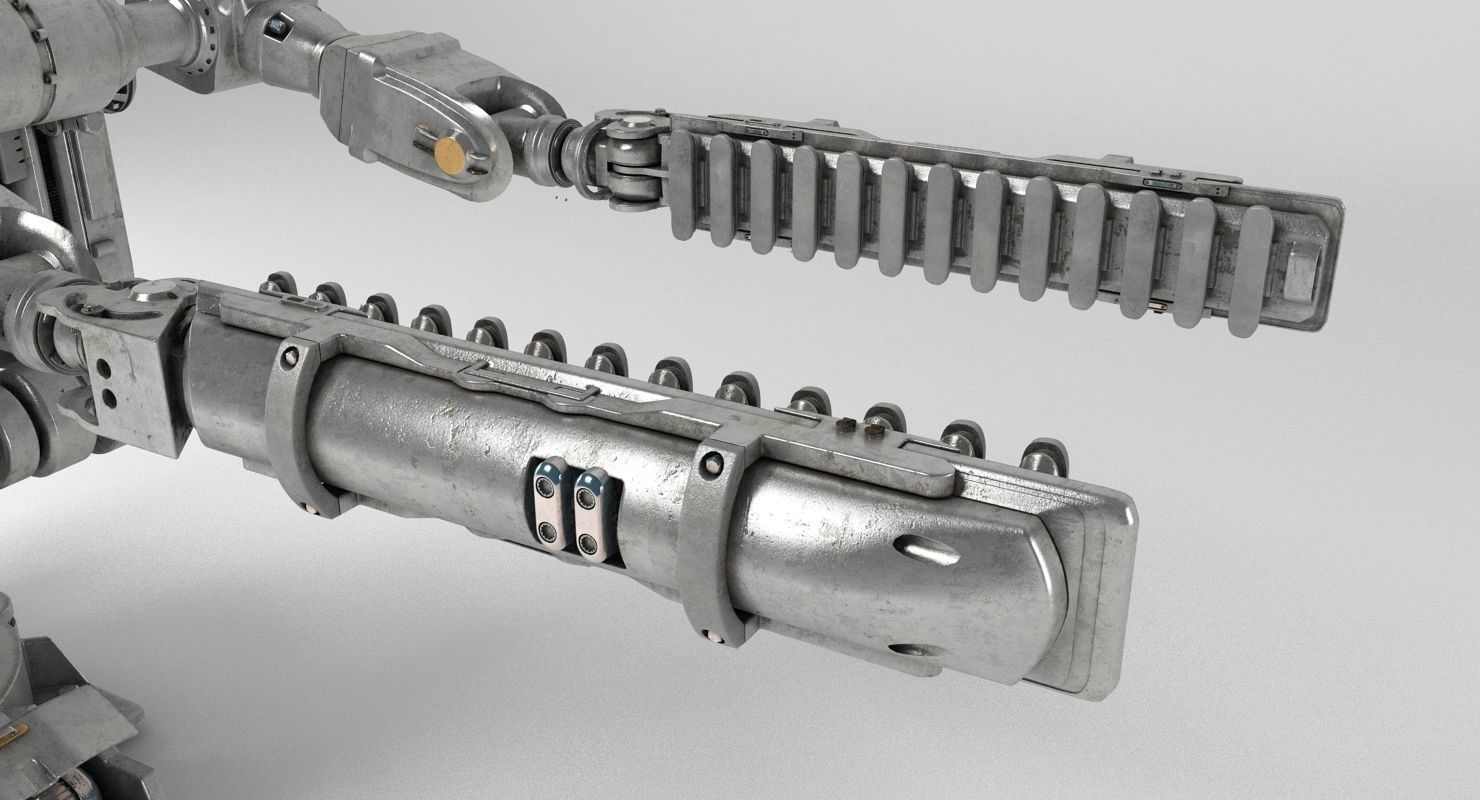 Robot Arm 2 3D model_6