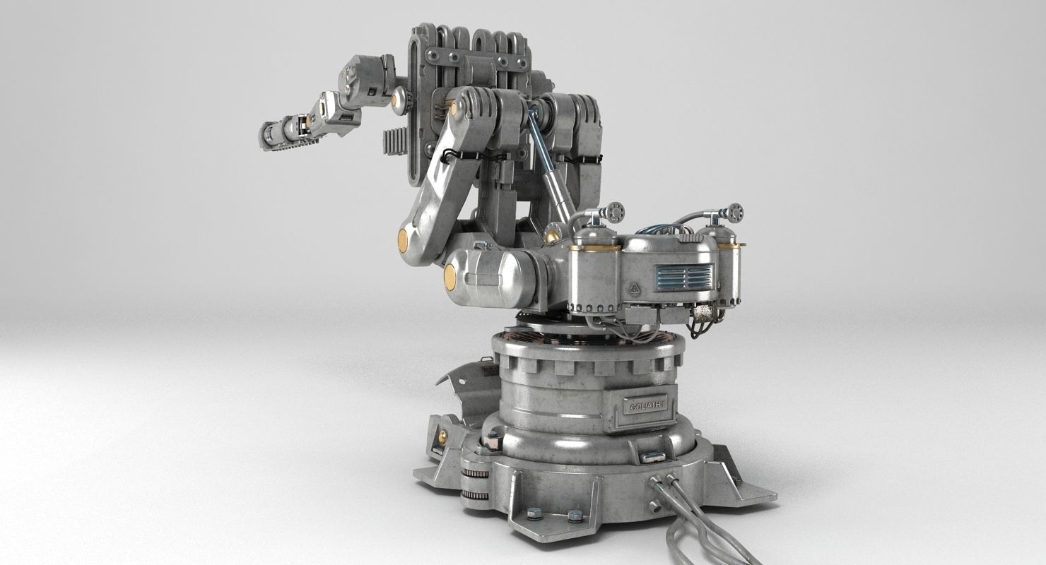 Robot Arm 2 3D model_18