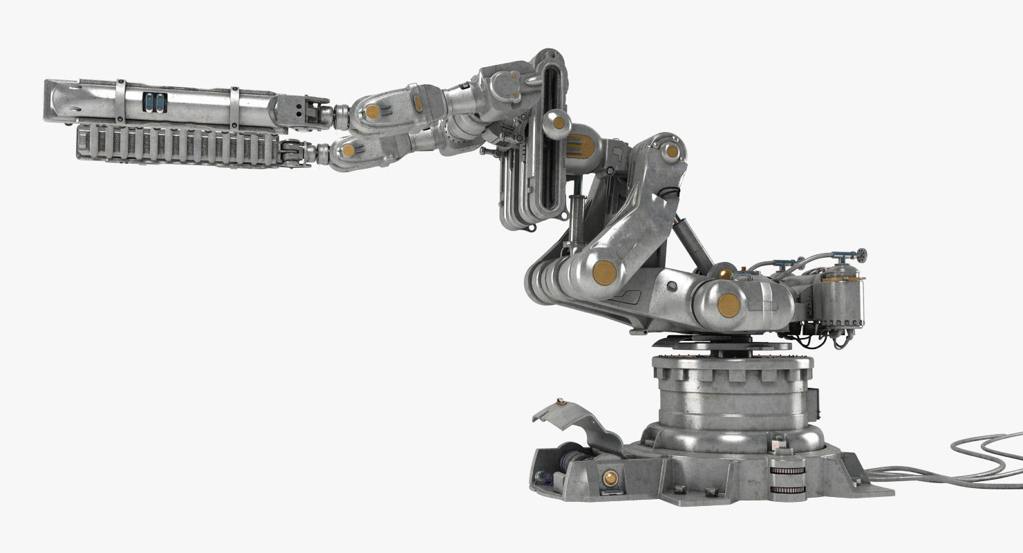 Robot Arm 2 3D model_21
