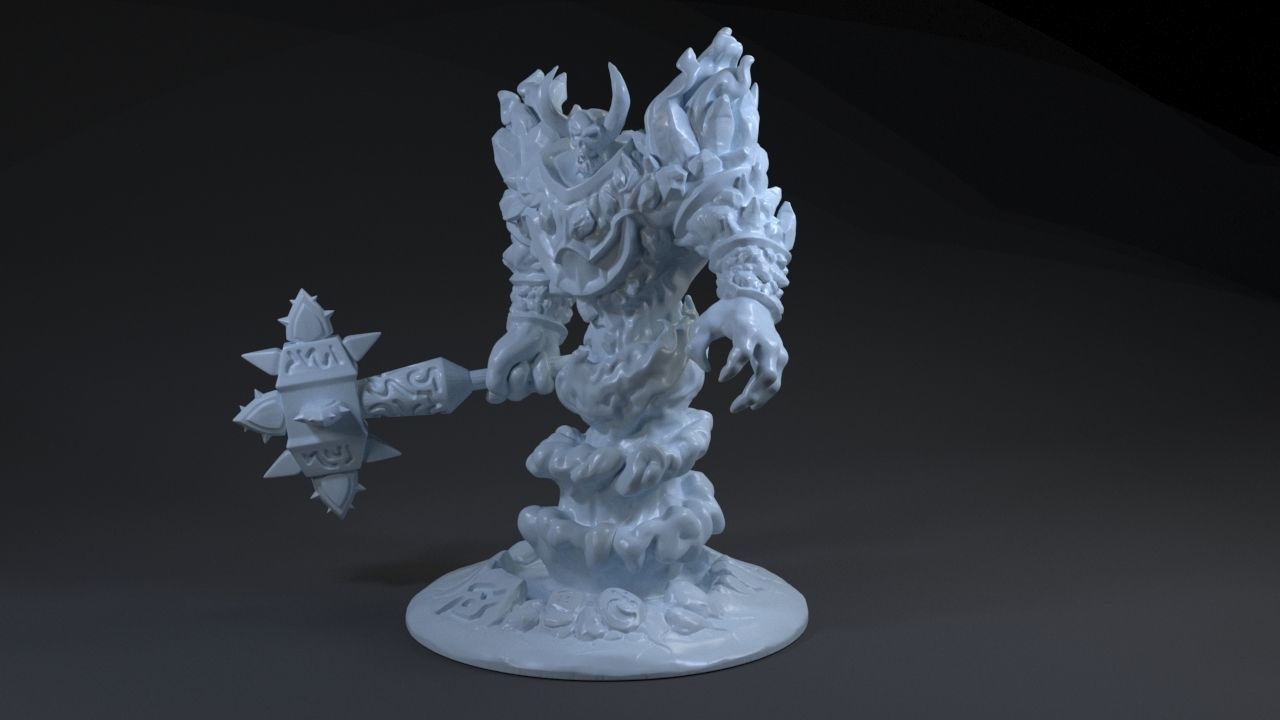 Ragnaros WarCraft 3D print model 3D print model_1