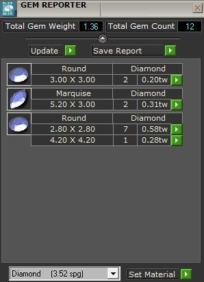 Diamond Bridal Set 1021 3D print model_5