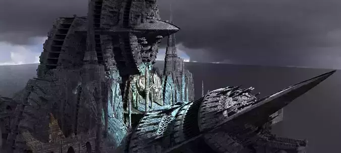 Covenant City Telescopes Ships 3 Kit bash