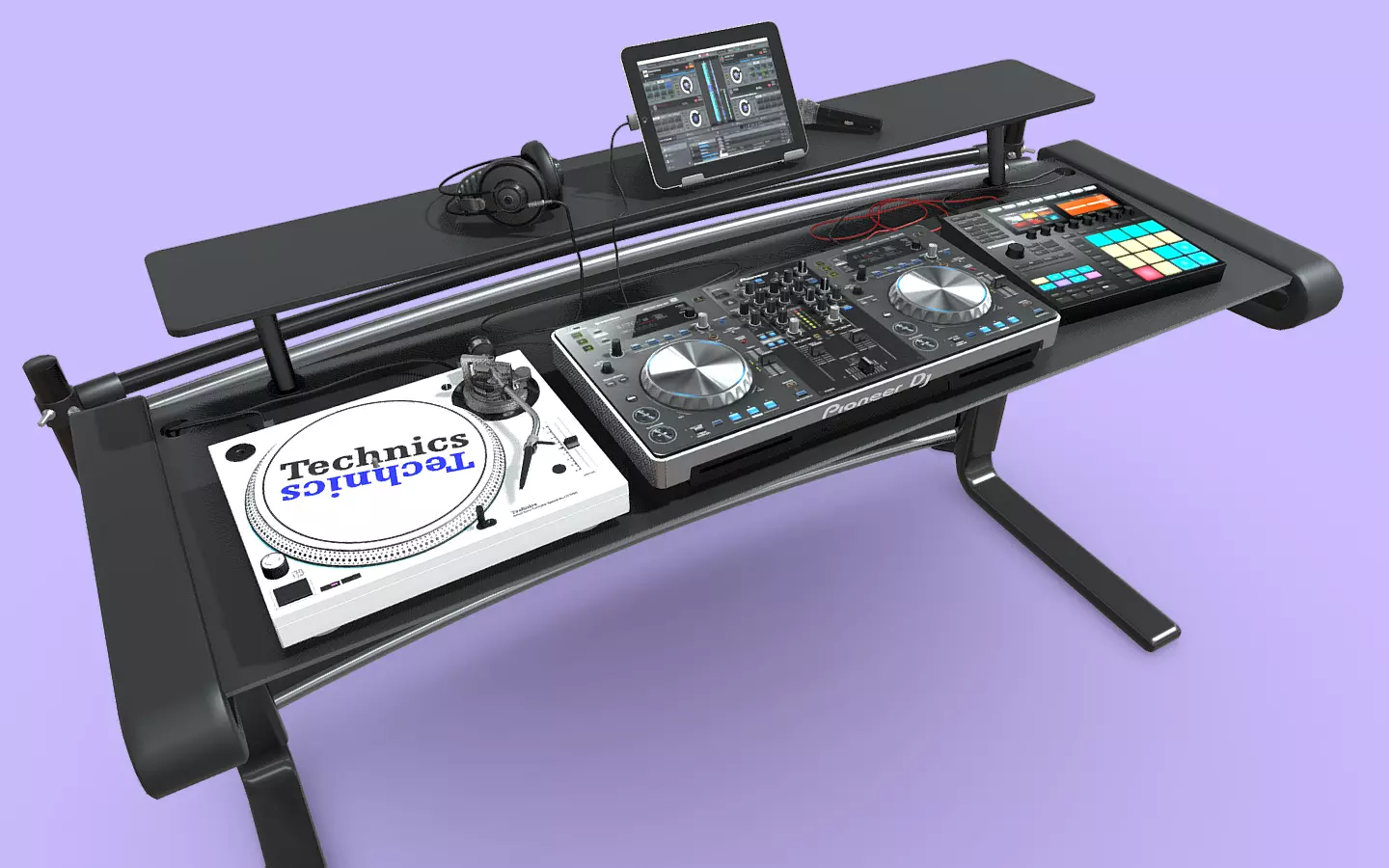 DJ Kit 3D model_0