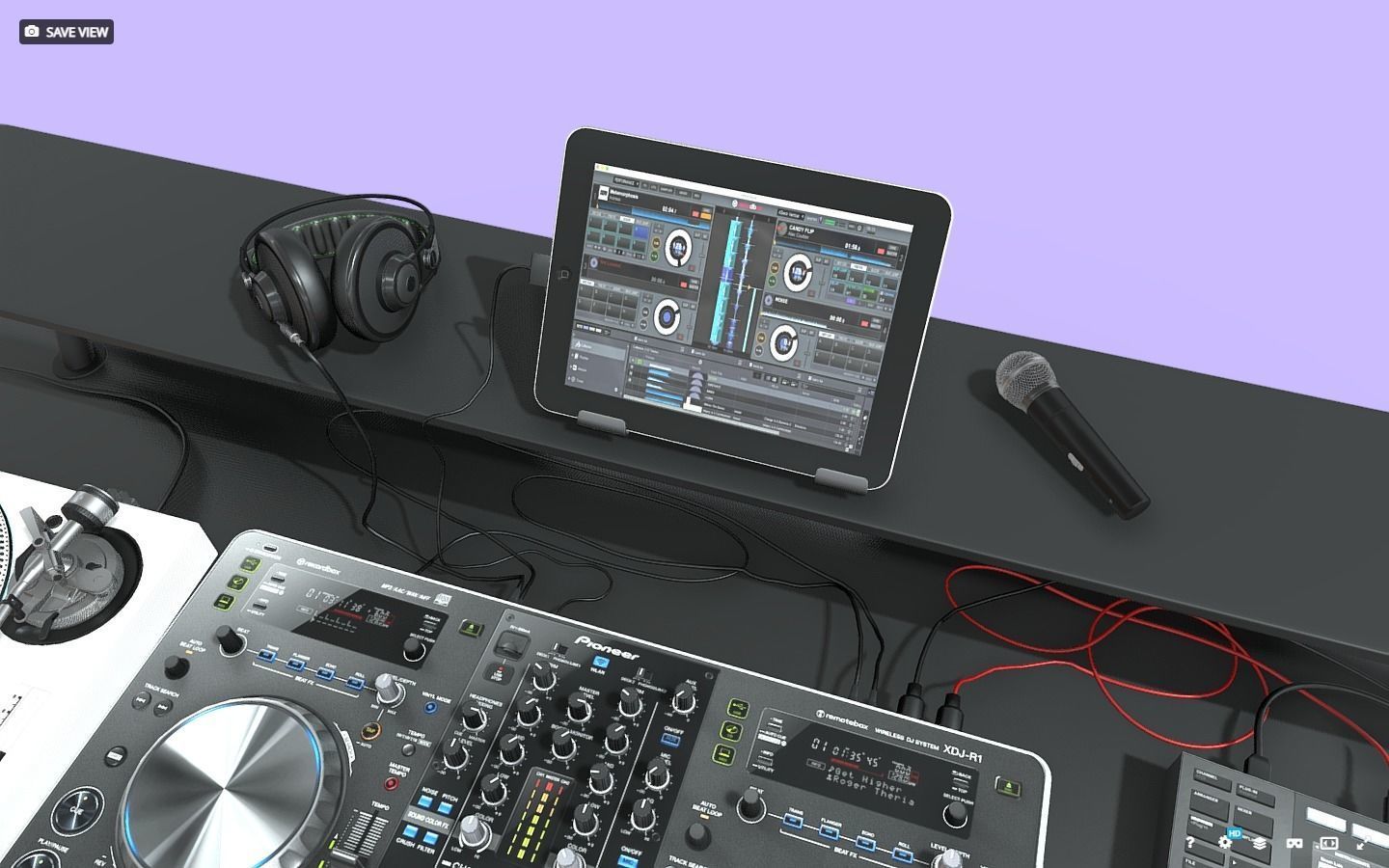 DJ Kit 3D model_3