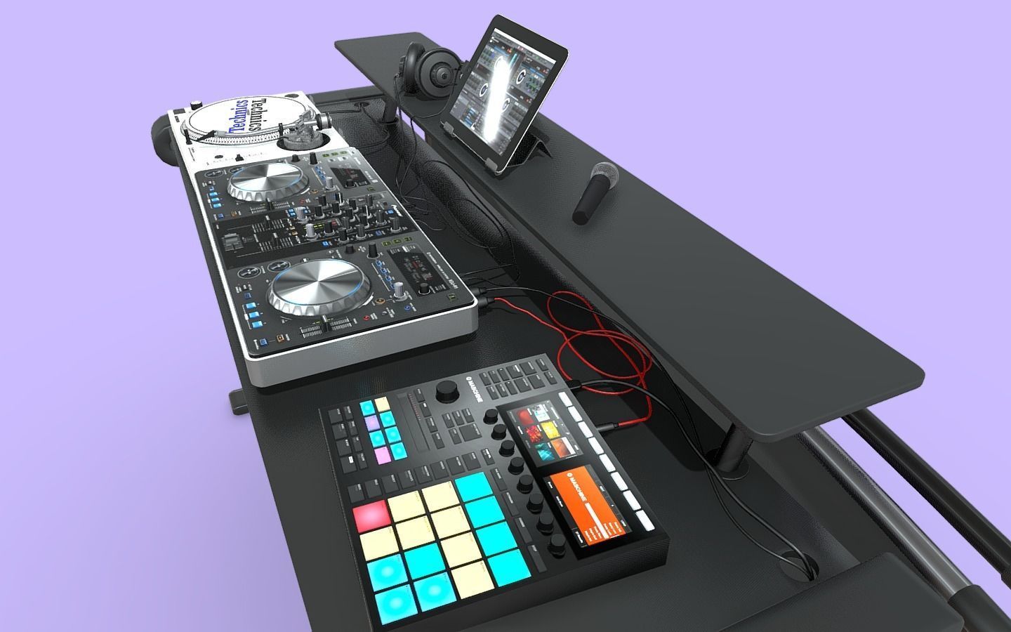 DJ Kit 3D model_1