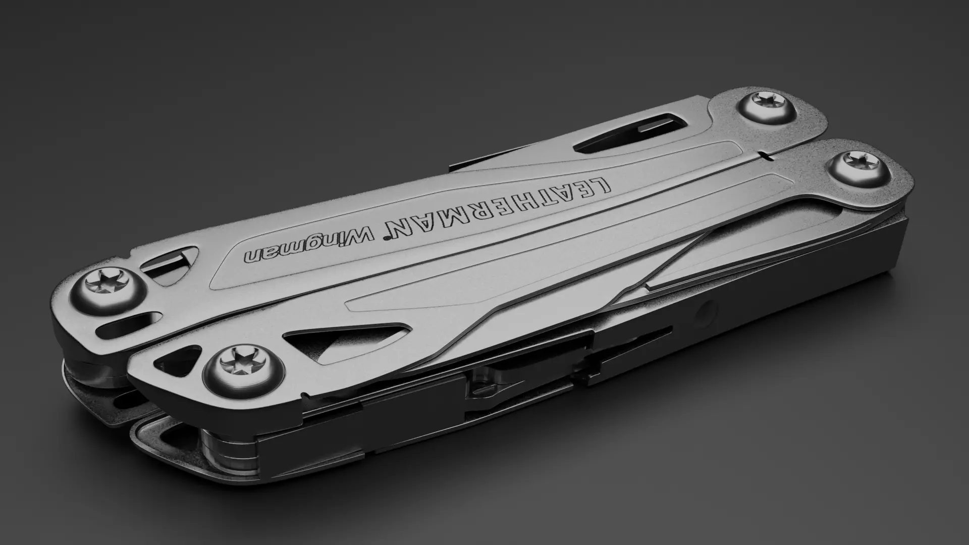 Leatherman Wingman Multi-Tool 3D model_0