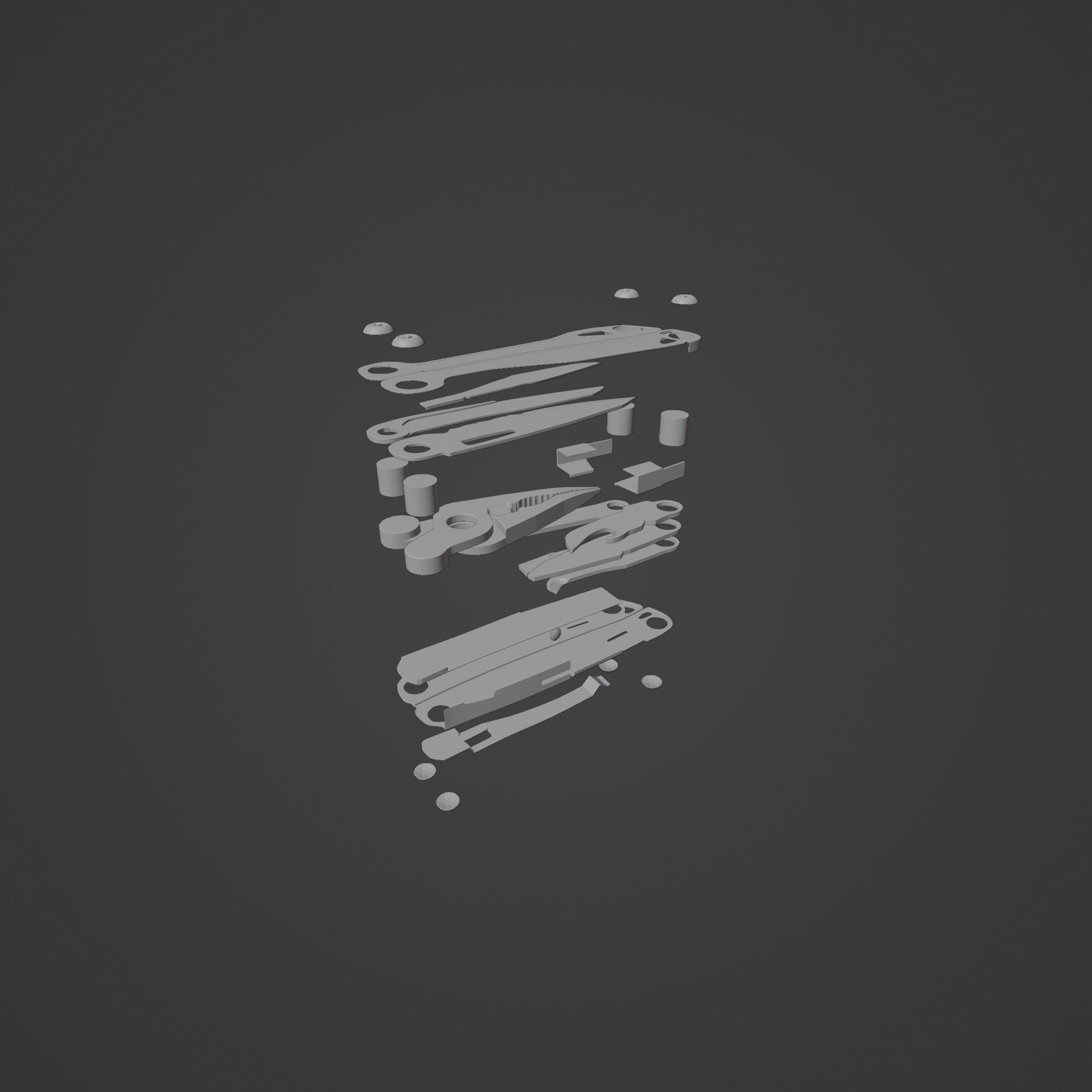 Leatherman Wingman Multi-Tool 3D model_10