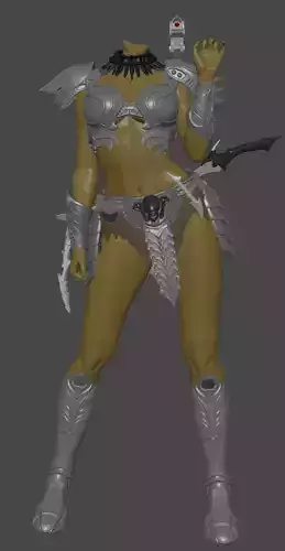 Female Yautja Predator 3D print model