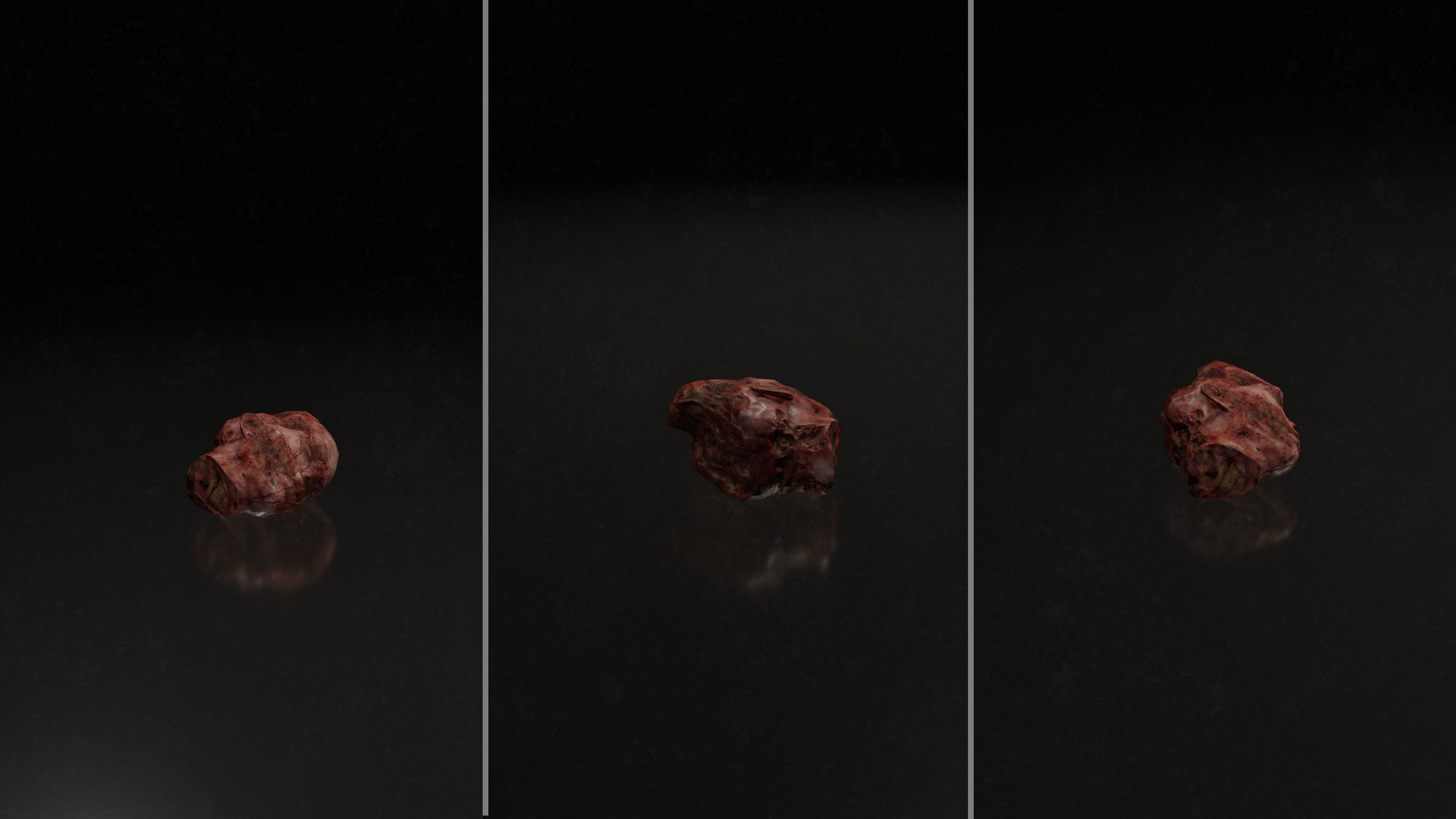 Horror Assets - Female Corpses Pack Low-poly 3D model_14