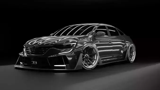 Renault Talisman Liberty Walk Low-poly 3D model