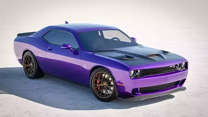 Dodge Challenger SRT Hellcat 2018 3D model