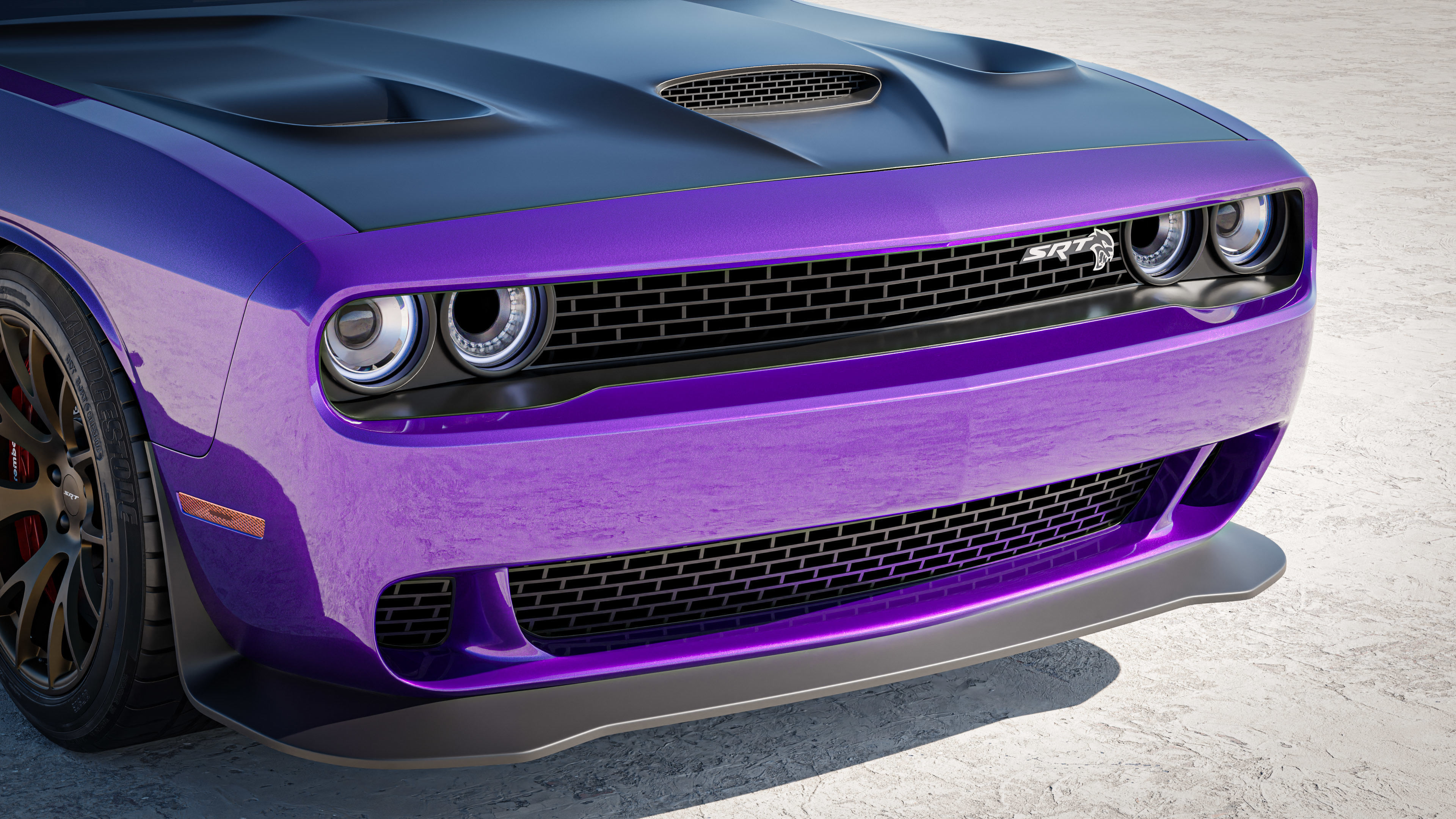 Dodge Challenger SRT Hellcat 2018 3D model_4