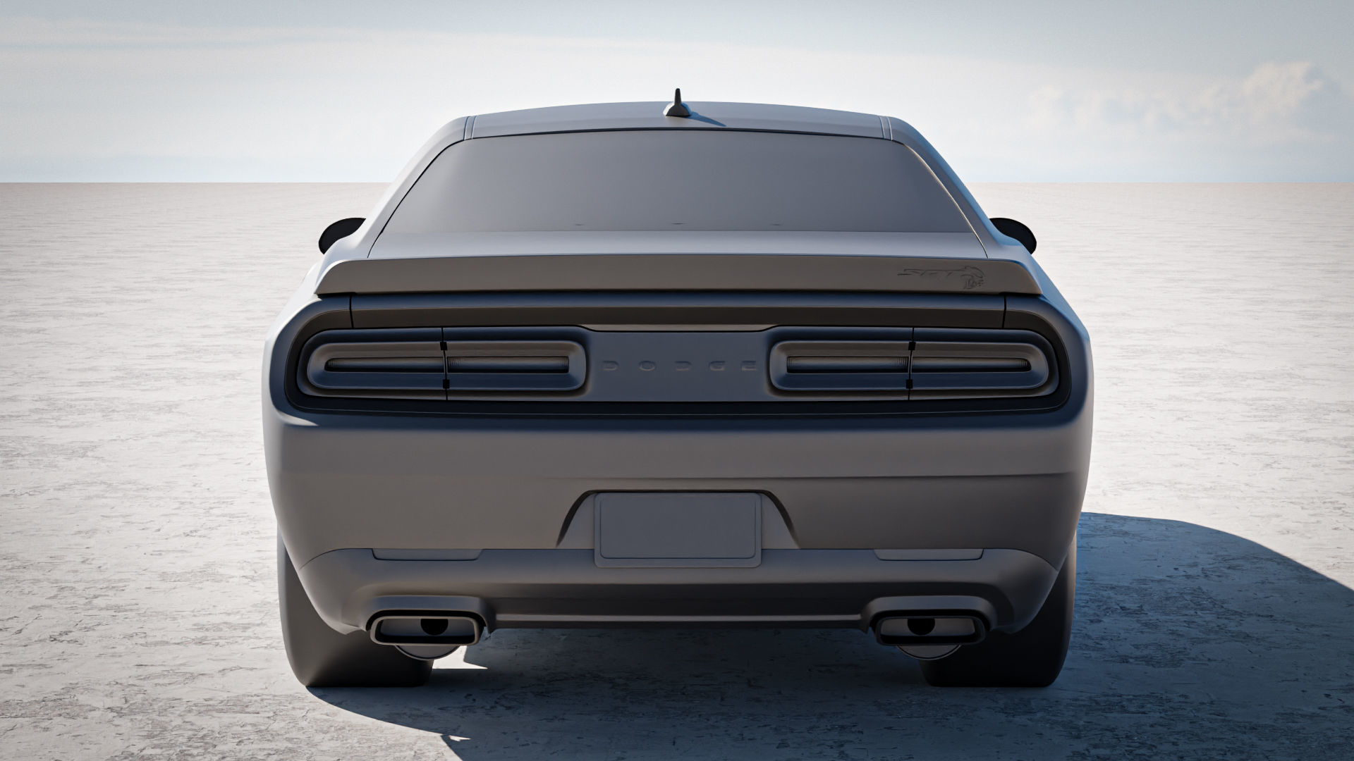 Dodge Challenger SRT Hellcat 2018 3D model_19