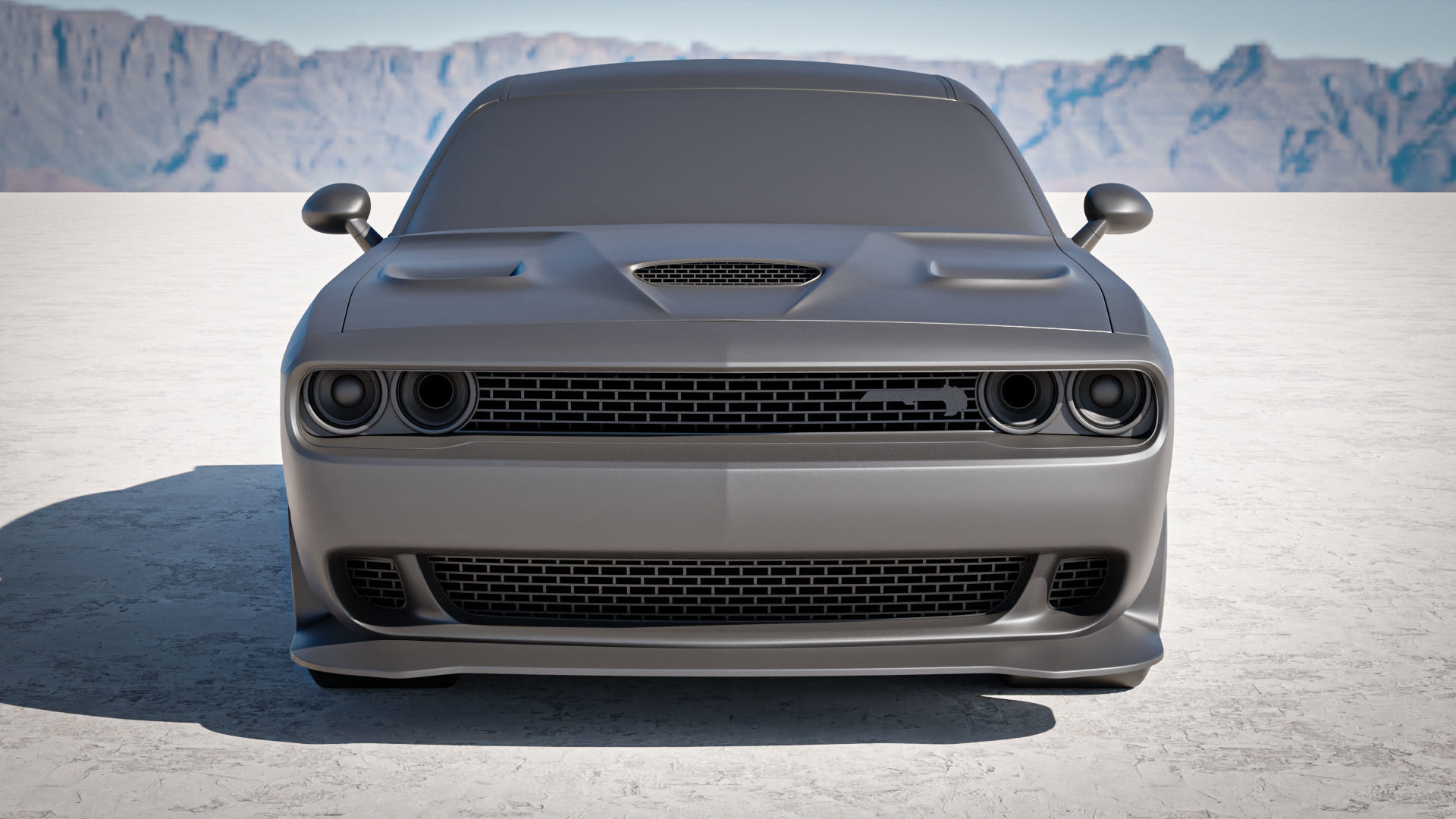 Dodge Challenger SRT Hellcat 2018 3D model_18