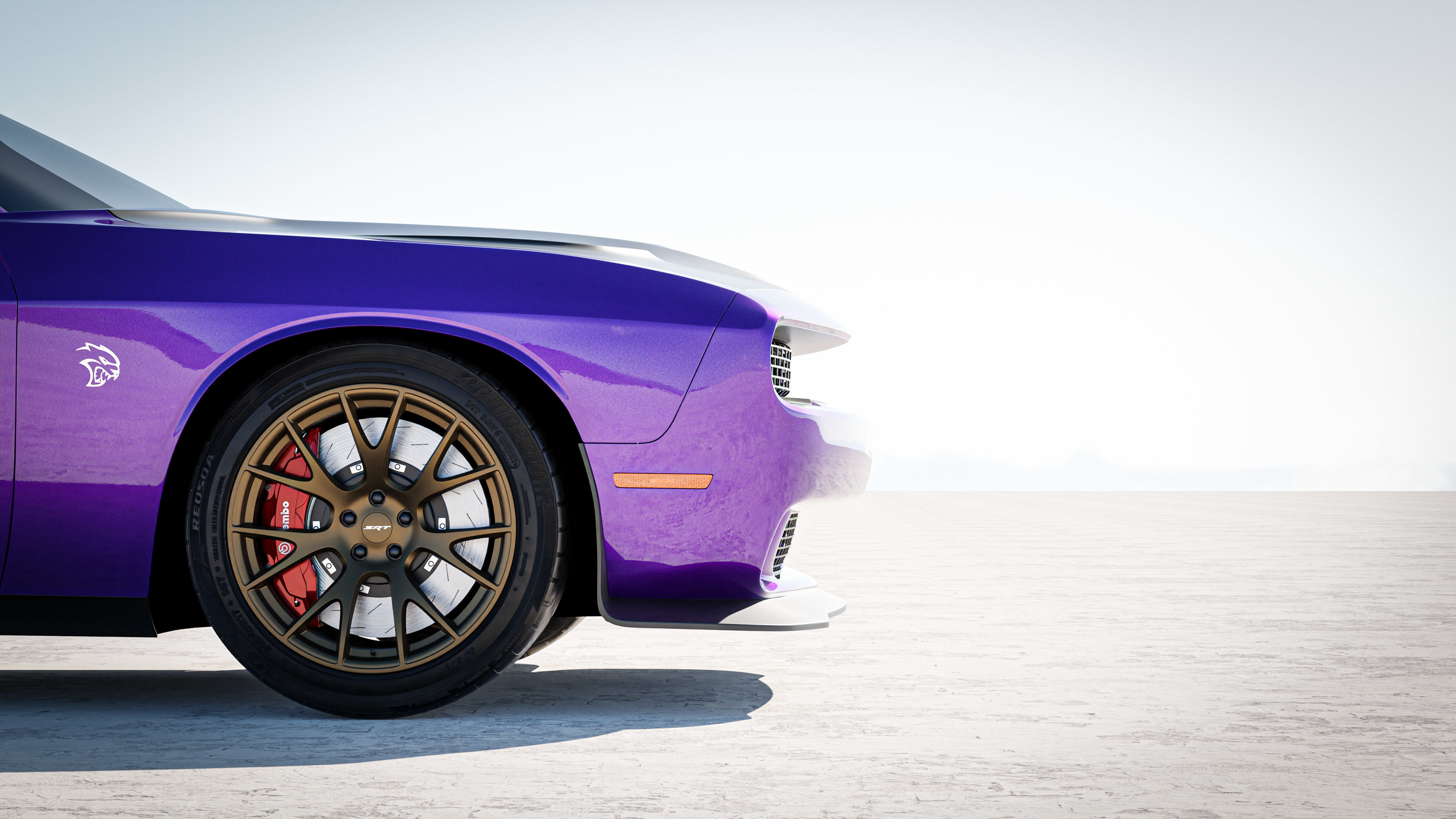 Dodge Challenger SRT Hellcat 2018 3D model_9