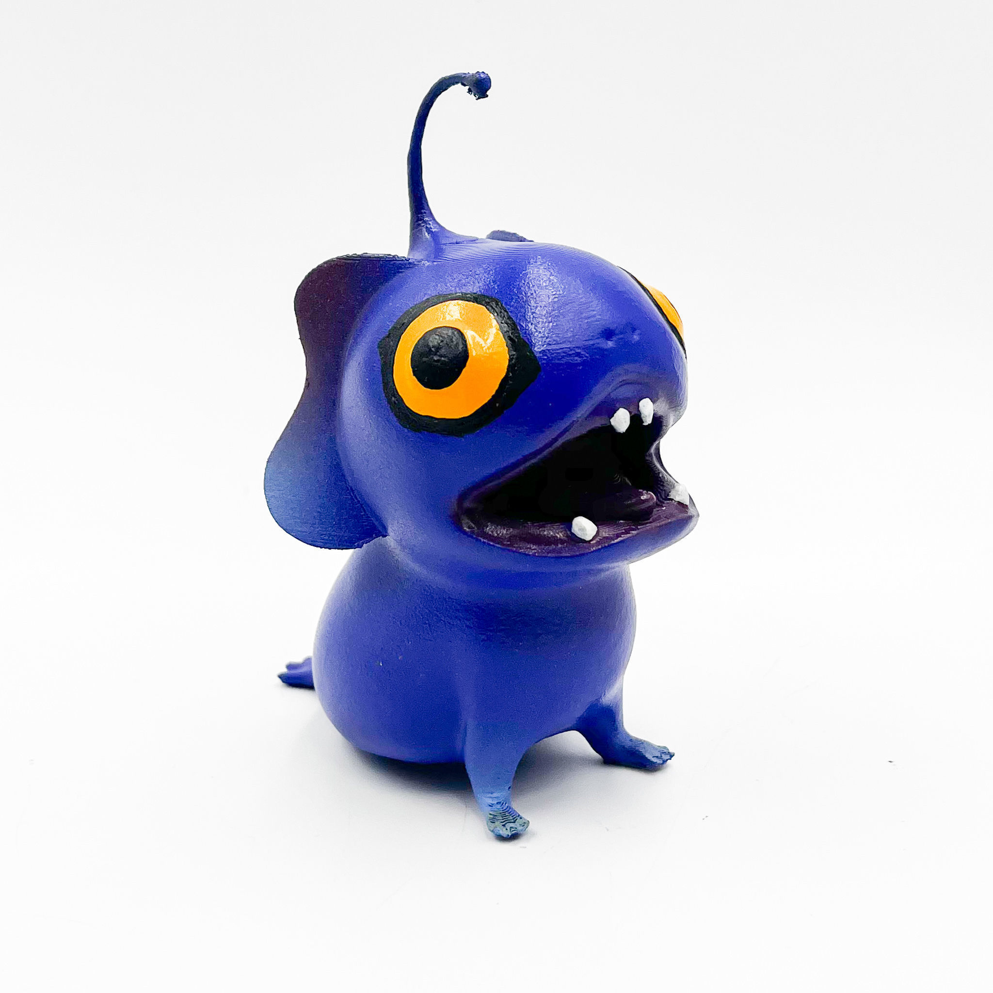 Blue from the sea beasts with Open Mouth 3D print model_7