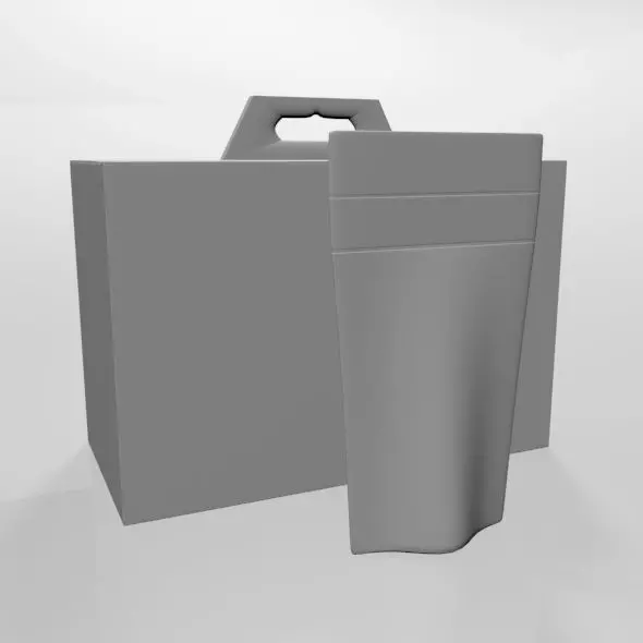 Breast Milk Storage Bags 01 3D model_0