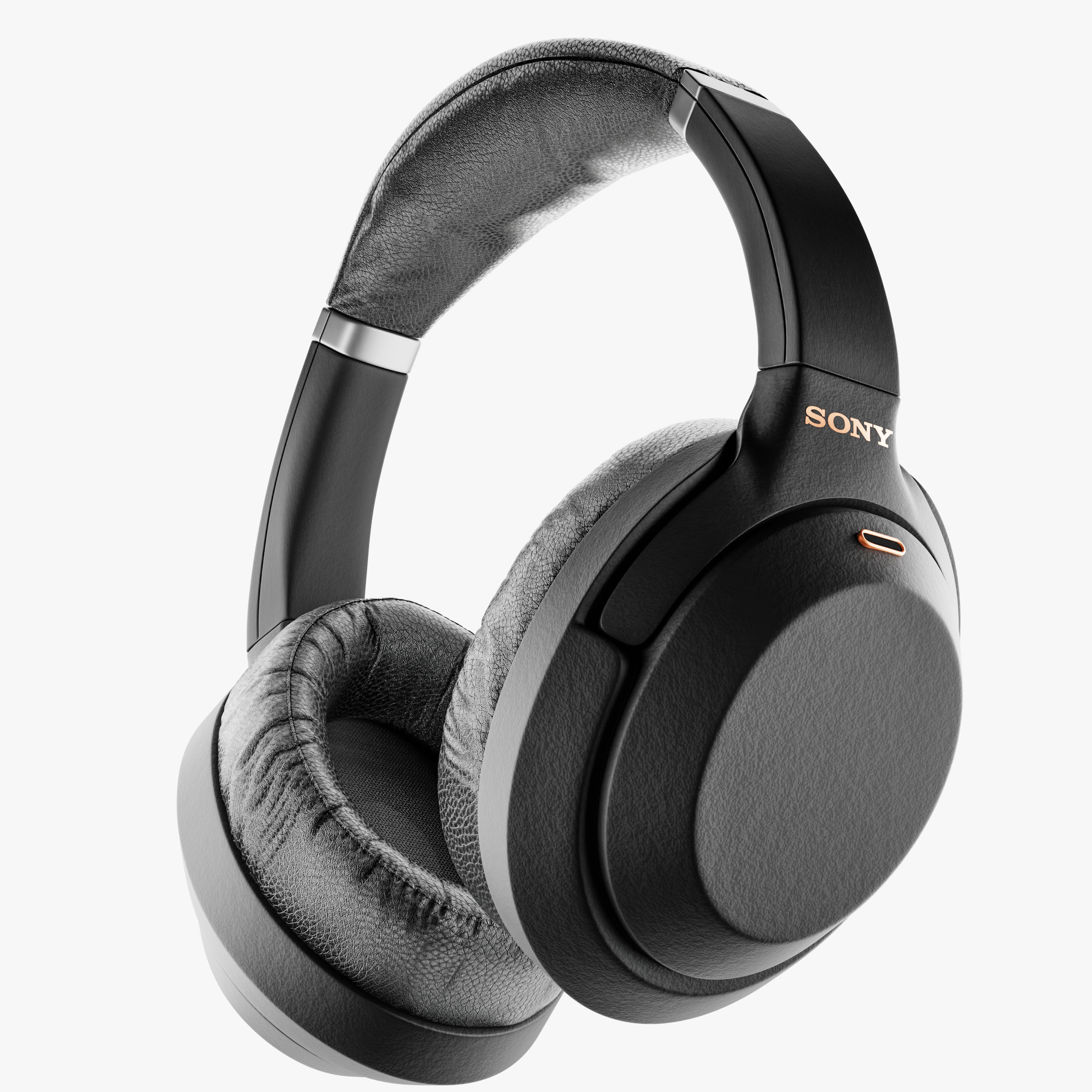 Model Earphone Sony headphones wireless 3D model 3D model rigged | CGTrader