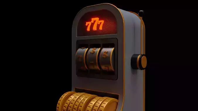 Casino Slot machine 3D model