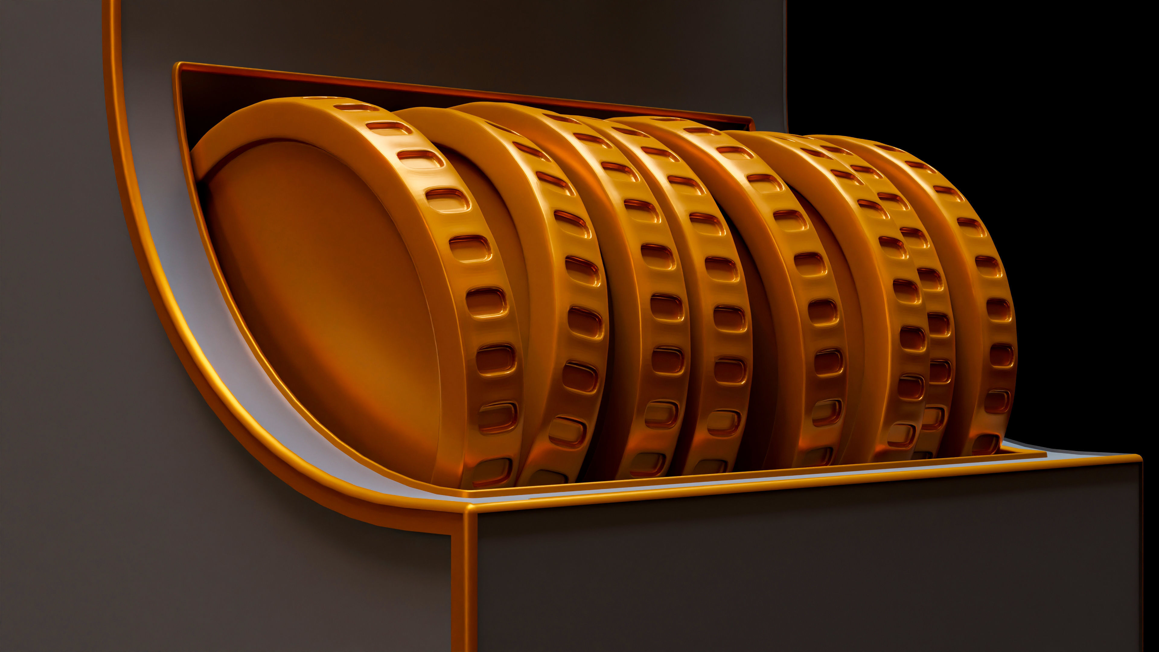 Casino Slot machine 3D model 3D model_3