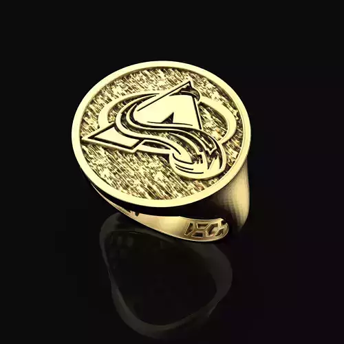 Colorado Avalanche Ring Fan Rings NHL Hockey Rings