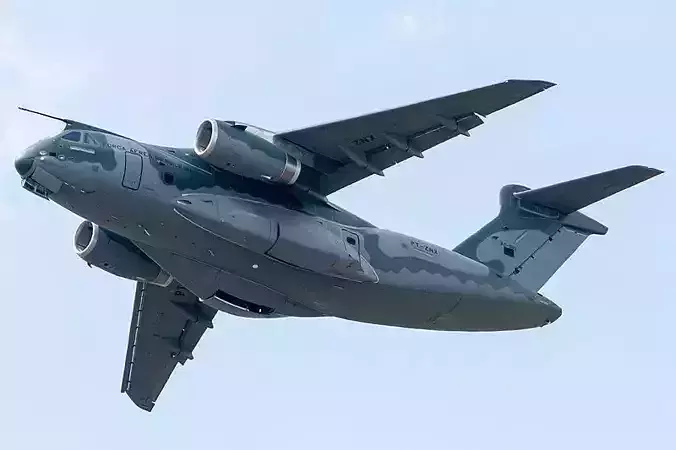 Embraer C-390 Millennium 3D model
