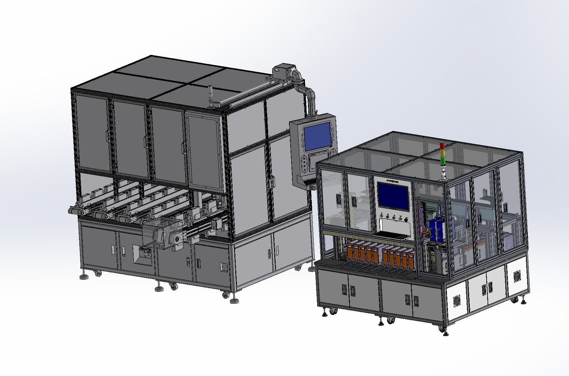 Battery Sorting Machine Assembly 3D model_20