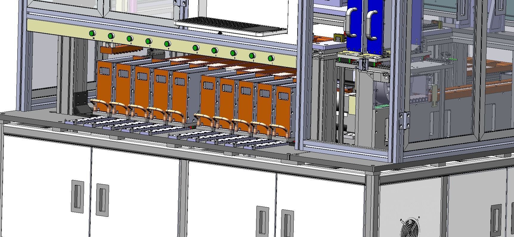Battery Sorting Machine Assembly 3D model_8