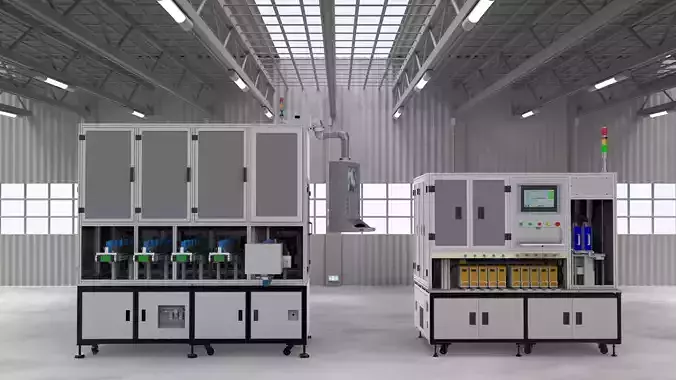 Battery Sorting Machine Assembly