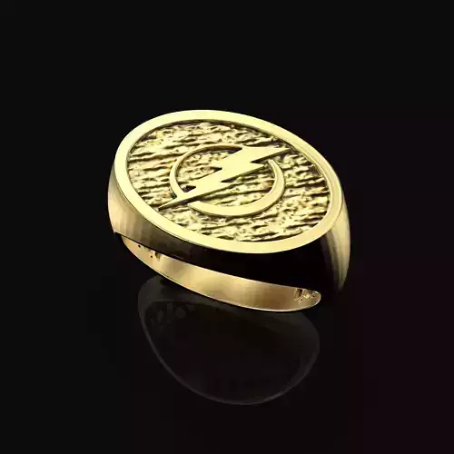 Tampa Bay Lightning Ring Fan Rings NHL Hockey Rings