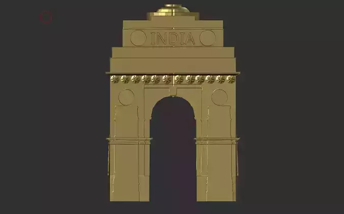 India gate printable  3D model