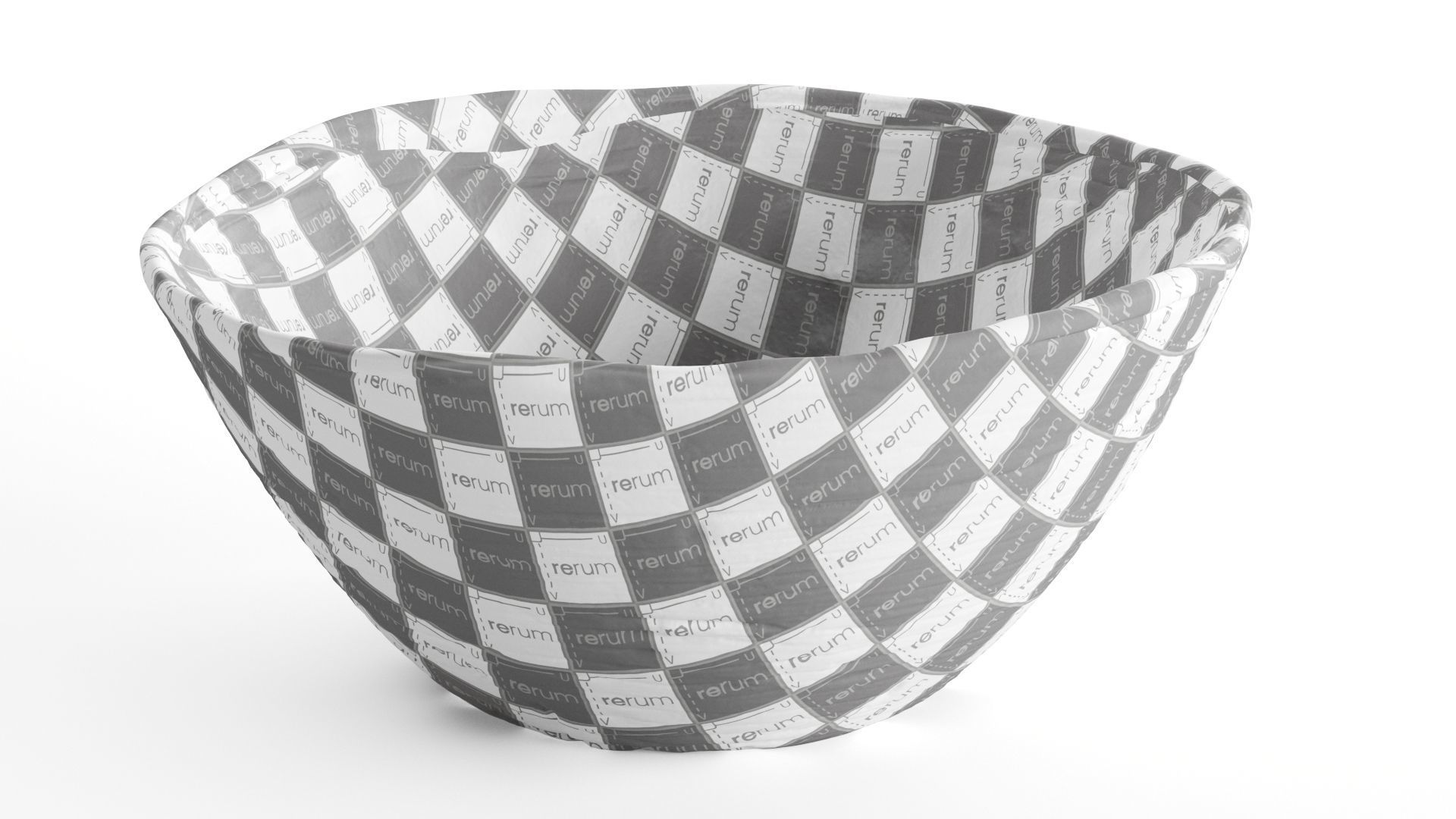 Handmade Ceramic Bowl Angoba 3D model_24