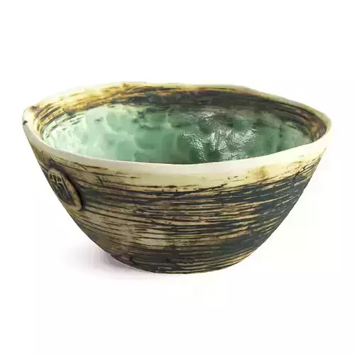 Handmade Ceramic Bowl Angoba