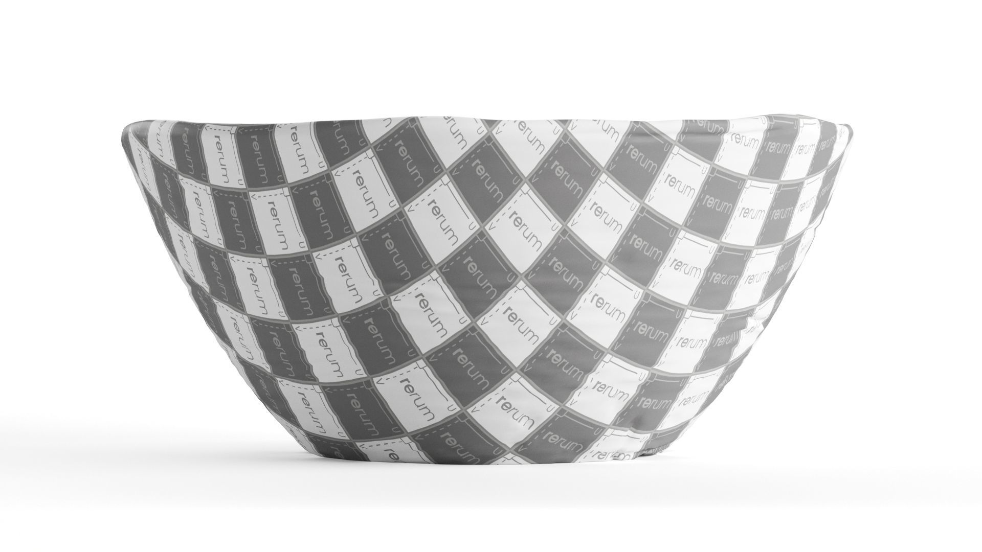Handmade Ceramic Bowl Angoba 3D model_14
