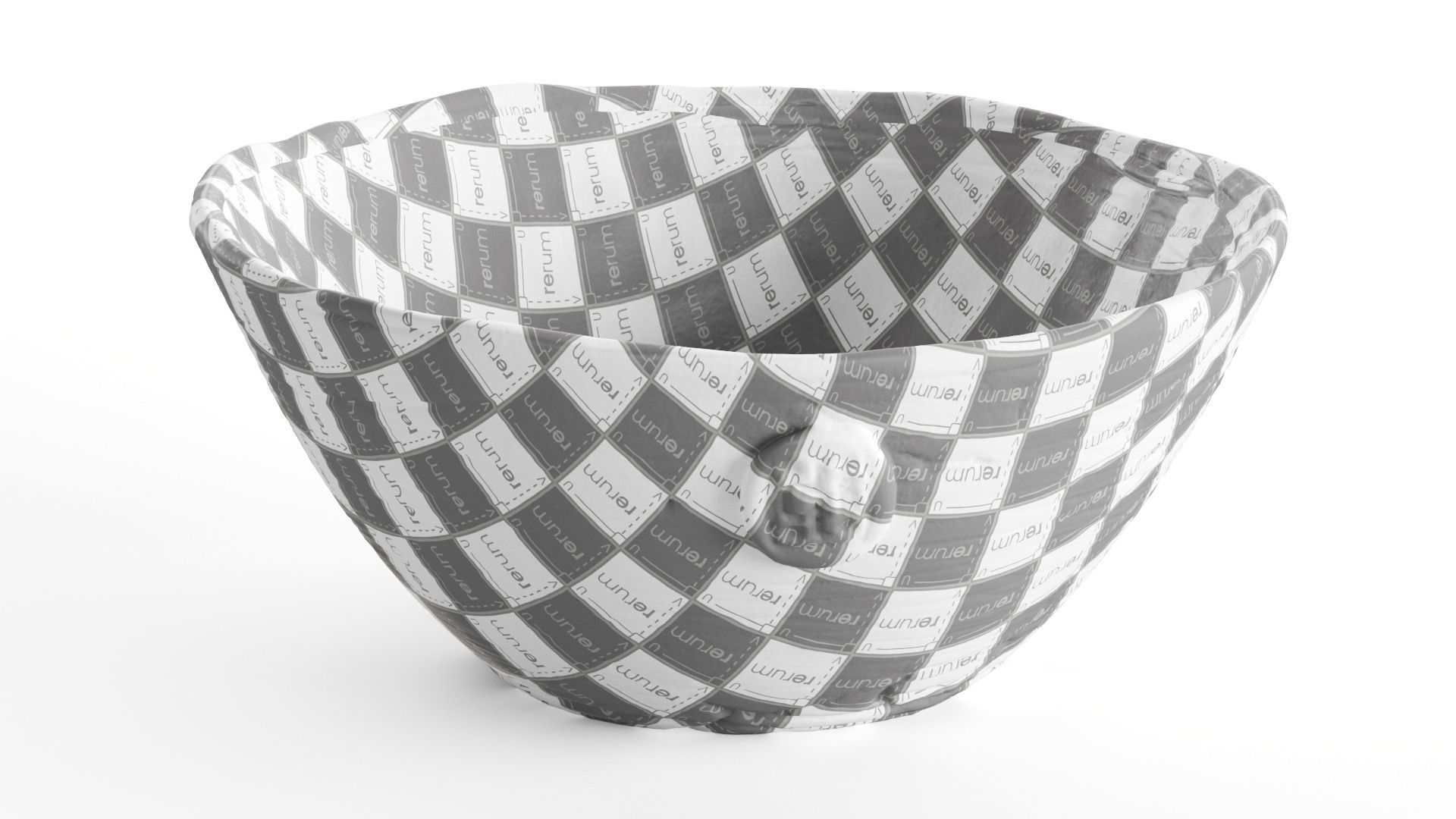Handmade Ceramic Bowl Angoba 3D model_21