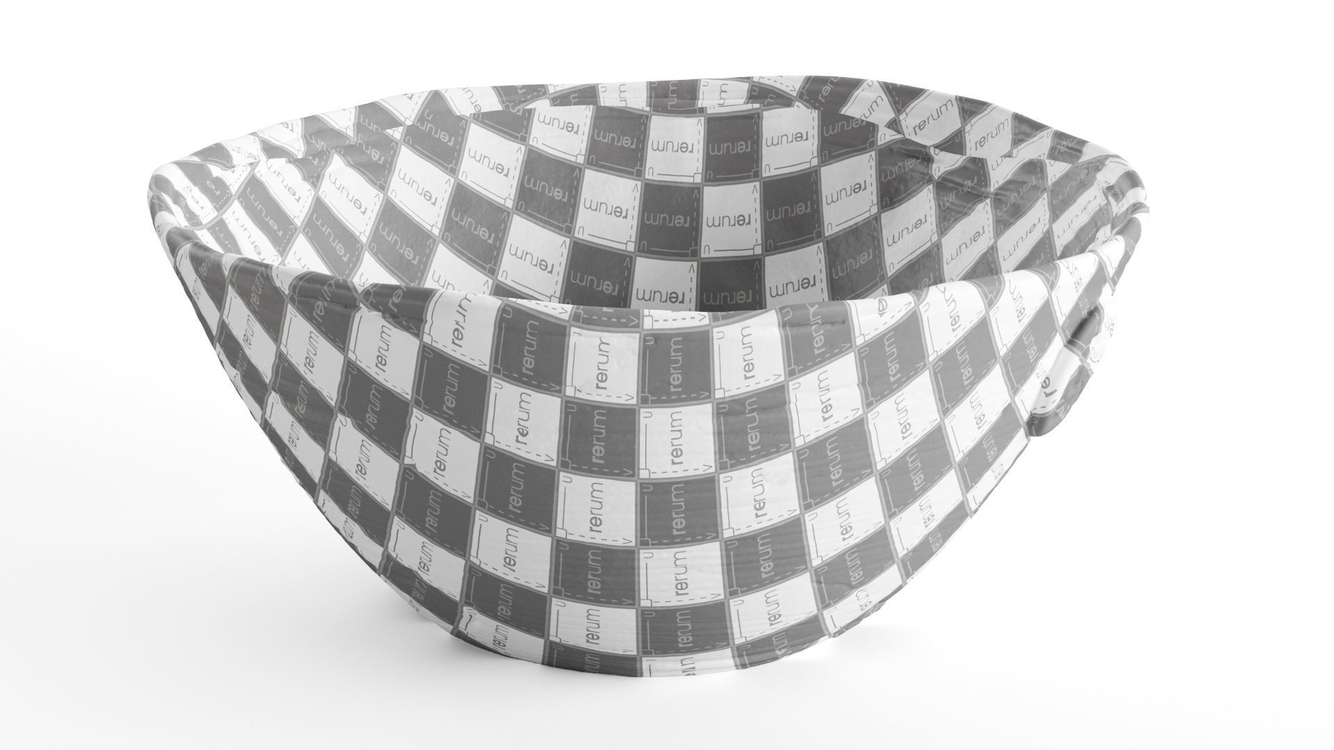 Handmade Ceramic Bowl Angoba 3D model_23