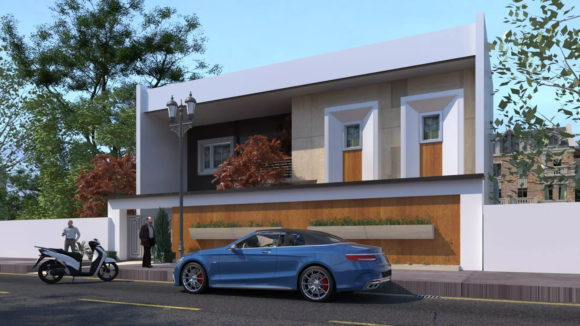 the rectangular house  3D model_0