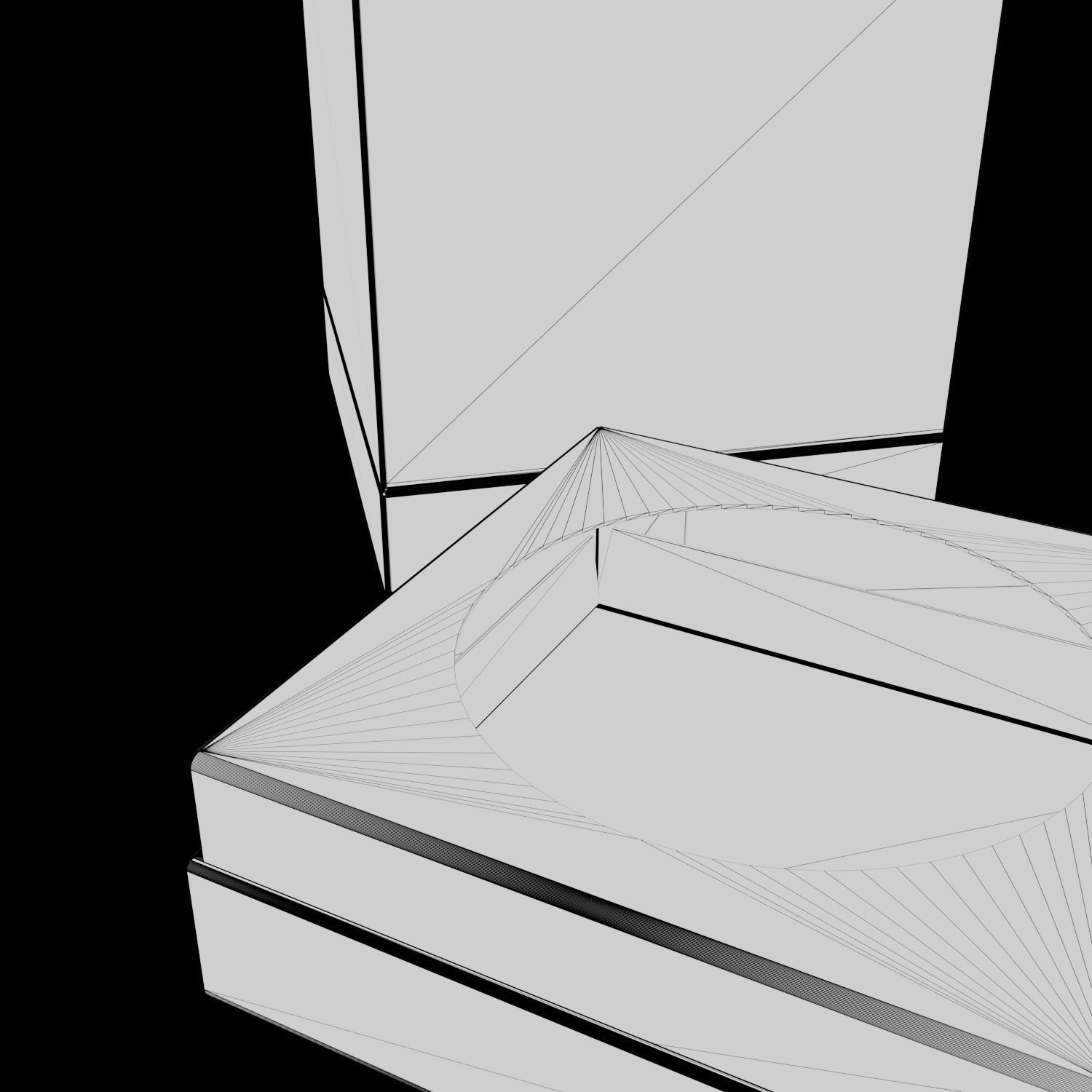 Pedestal Box - Package 3D model 3D model_5