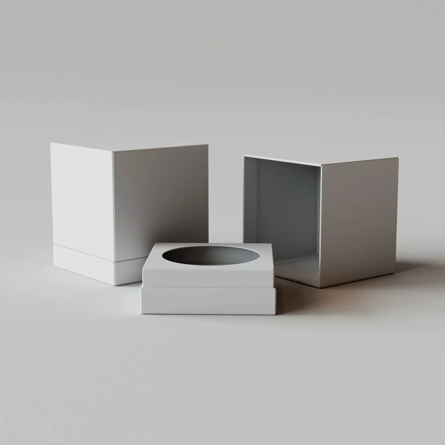 Pedestal Box - Package 3D model 3D model_0