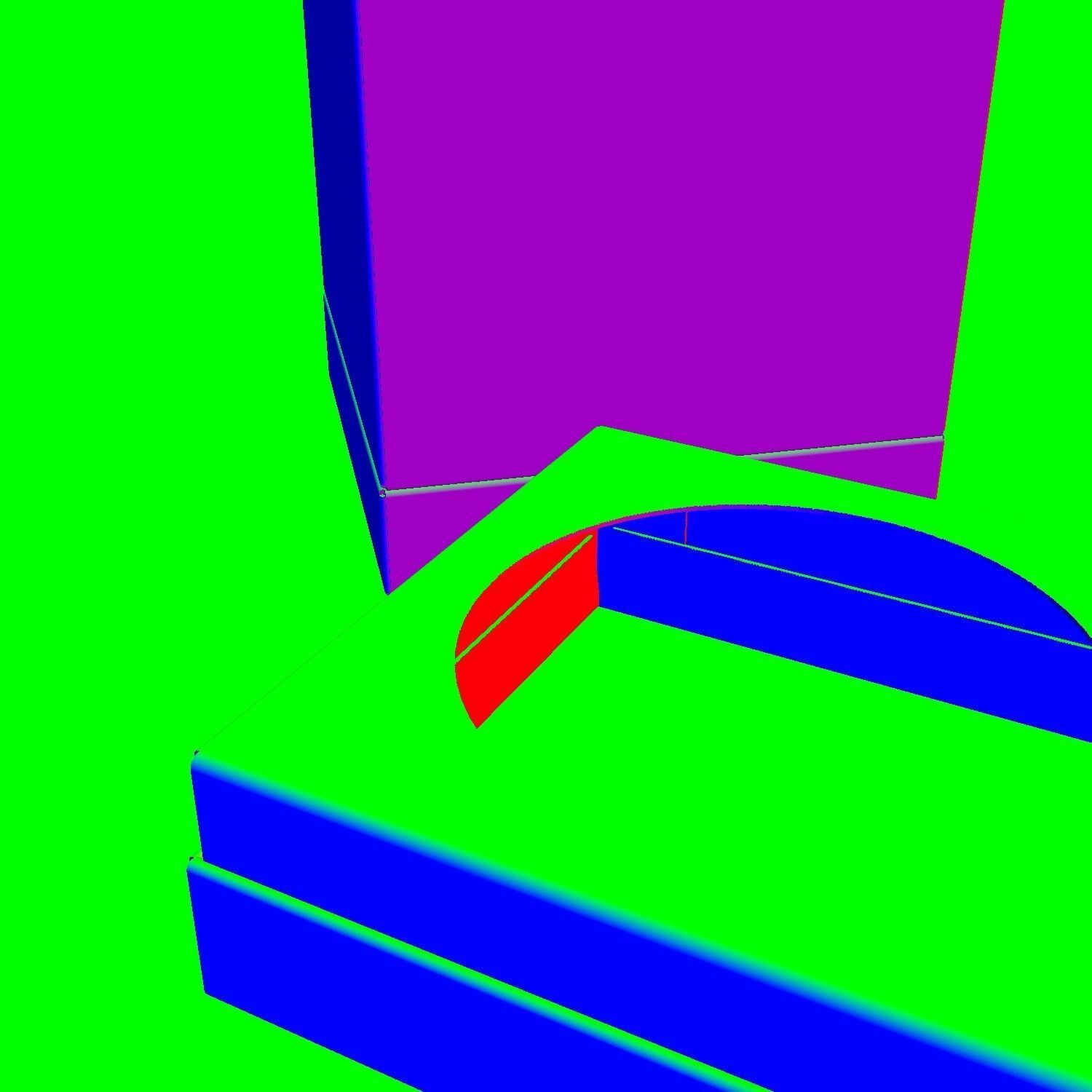 Pedestal Box - Package 3D model 3D model_14